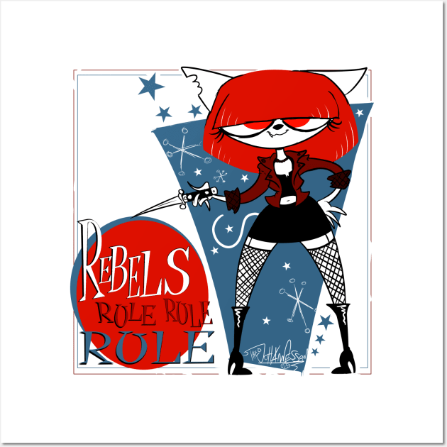 Rebels Rule Wall Art by CombTheCombel